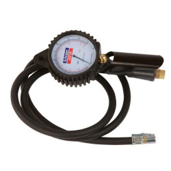 Padangų užpildymo įrankis su manometru 0,7–11 barų SC39702