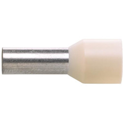 Kabelio galo dangtelis, baltas, 10-10 mm², A serija, blisterinė pakuotė (100 vnt.), Hella 8KW744846003