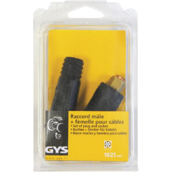 Litavimo kabelio kištukų rinkinys 10/25 045507GYS