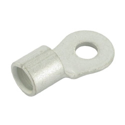 Žiedinė jungtis, sidabrinė, 25 mm² Ø6 mm WP25606