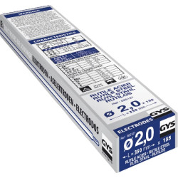 155 plieniniai suvirinimo strypai GY38 Ø2mm 085121GYS