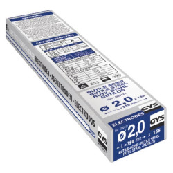 155 plieniniai suvirinimo strypai GY38 Ø2mm 085121GYS