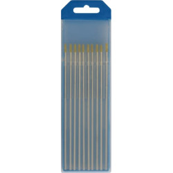 10 volframo suvirinimo strypų WL15 Ø2 045347GYS