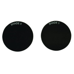 Suvirinimo stiklas apvalus ø50mm, 5 spalva WP79005