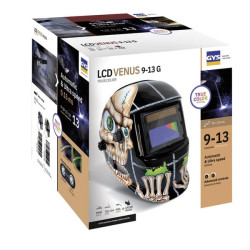 Suvirinimo šalmas LCD Venus 9/13 G Bones True color 064973GYS