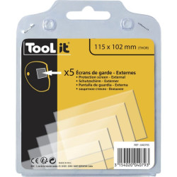 Apsauginis stiklas (115 x 102) išor. (5 vnt.) 040793GYS