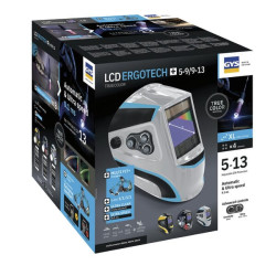 Suvirinimo šalmas ERGOTECH+ 5-9/9-13 TRUE COLOR 068650GYS