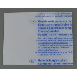 Suvirinamas stiklas, išorinis/vidinis, 90x110 mm, WP60253