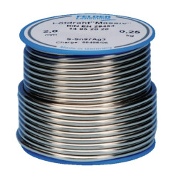 Alavo lydmetalis S-Sn97Ag3 2mm 100g WP14952010