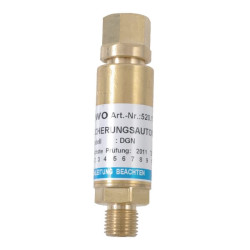 Atbulinis vožtuvas deguonies WP85210