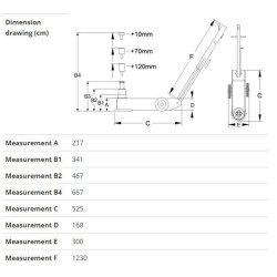Vežimėlio domkratas numatic 44-22T Compac A4422C