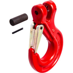 Grandinės kabliukas + apsauginis spaustukas 16 mm WA83SN