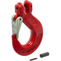 Grandinės kabliukas + apsauginis spaustukas 7-8 mm WA80SN