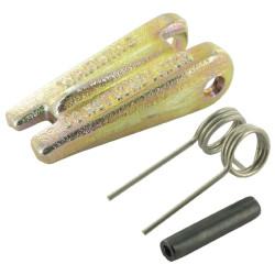 KHS/HS/WS 10 kabliukų tvirtinimo plokščių komplektas HHR5