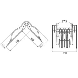 Kampų apsauga LS50003