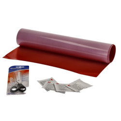 Brezento remonto rinkinys, raudonas, 400x1000 mm, PL82945