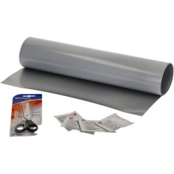 Brezento remonto rinkinys, sidabro spalvos, 400x1000 mm, PL82943