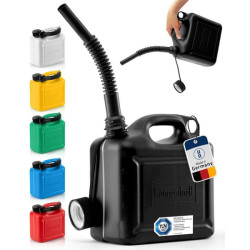 5 l juodos spalvos Jerry kanistras JK811300