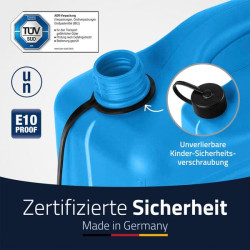 Jerry kanistras 5 l mėlynas JK811340