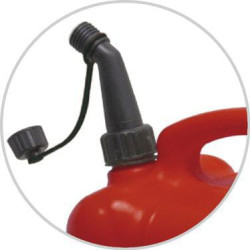 Kombinuotas bakas 6+3 l, baltas, 51709018