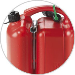 Kombinuotas bakas 6+3 l, baltas, 51709018