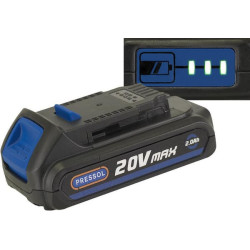 Ličio jonų akumuliatorius 20 V 2 Ah akumuliatoriniam tepalo pistoletui FP18051100