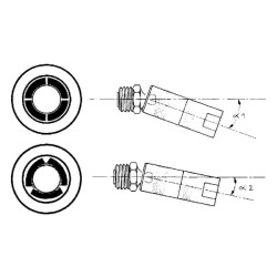 Riebalų pistoleto jungtis 1/8" FP12731