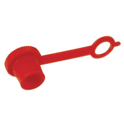 Tepalo antgalio dangtelis - raudonas KS12833