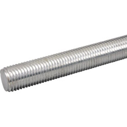 Srieginis strypas M30x3,50x1m, cinkuotas plienas 4,6, DIN 975, Kramp 9753046