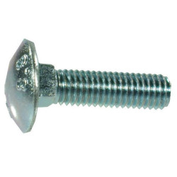 Varžtas su užsegimu DIN603 M16x80, cinkuotas plienas, 8.8 Kramp 603168088