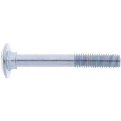 Varžtas su užsegimu DIN603 M10x75, cinkuotas plienas, 8.8 Kramp 603107588