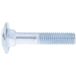 Varžtas su užsegimu DIN603 M10x50, cinkuotas plienas, 8.8 Kramp 603105088