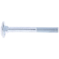 Varžtas su užsegimu DIN603 M6x50, cinkuotas plienas, 8.8 Kramp 60365088