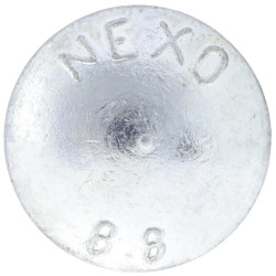 Varžtas su pusapvale galvute DIN603 M10x70, cinkuotas plienas, 8.8 Kramp 603107088