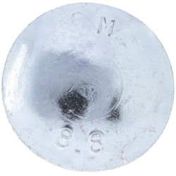 Varžtas su užsegimu DIN603 M12x35, cinkuotas plienas, 8.8 Kramp 603123588