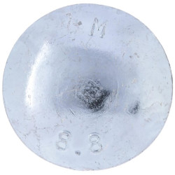 Varžtas su užsegimu DIN603 M12x45, cinkuotas plienas, 8.8 Kramp 603124588