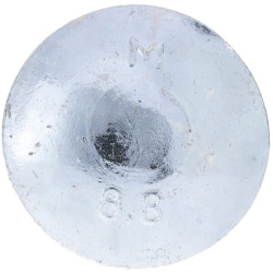 Varžtas su užsegimu DIN603 M10x35, cinkuotas plienas, 8.8 Kramp 603103588