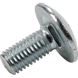 Varžtas su pusapvale galvute DIN603 M12x25 cinkuotas plienas Kramp 6031225109K