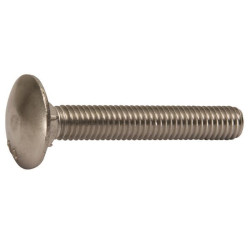 Varžtas su pusapvale galvute DIN603 M10x50 nerūdijančio plieno Kramp 6031050RVSA4