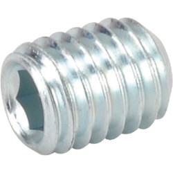 Sraigtas DIN916 M8x10 cinkuotas plienas 45H Kramp 916810P025