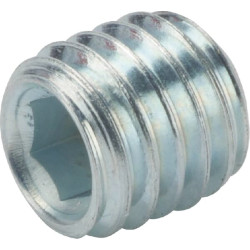 Sraigtas DIN916 M8x8 cinkuotas plienas 45H Kramp 91688P025