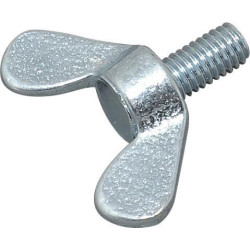 Sparnuotas varžtas DIN316 M6x12 cinkuotas Kramp 316612
