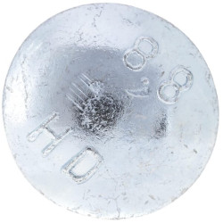 Varžtas su užsegimu DIN603 M8x45, cinkuotas plienas, 8.8 Kramp 60384588