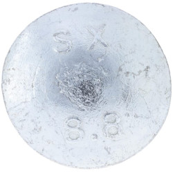 Varžtas su užsegimu DIN603 M12x60, cinkuotas plienas, 8.8 Kramp 603126088