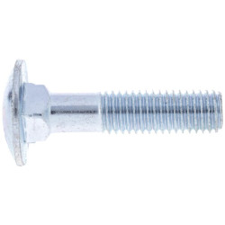 Varžtas su užsegimu DIN603 M10x45, cinkuotas plienas, 8.8 Kramp 603104588