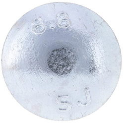 Varžtas su užsegimu DIN603 M6x50, cinkuotas plienas, 8.8 Kramp 60365088