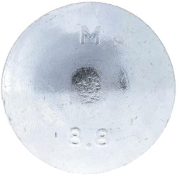 Varžtas su užsegimu DIN603 M10x20, cinkuotas plienas, 8.8 Kramp 603102088