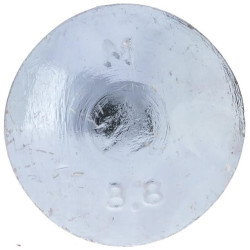 Varžtas su pusapvale galvute DIN603 M10x90, cinkuotas plienas, 8.8 Kramp 603109088