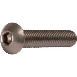 Šešiakampis varžtas BK M12x40 nerūdijantis plienas A2 ISO73801240RVS