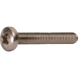 Varžtas su įstriža galvute, M3x6, nerūdijančio plieno, A2, DIN7985, Kramp 798536RVS